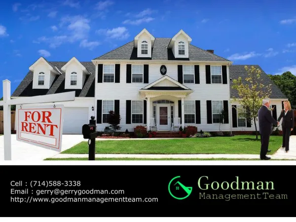 Professional property management in Orange County CA