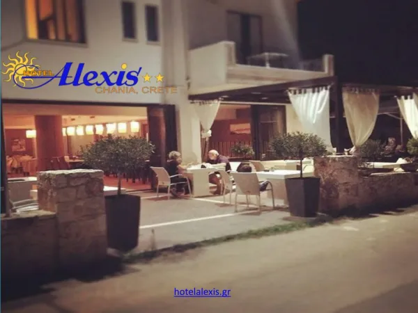 Book Alexis Hotels in Crete Chania at Reasonable Prices