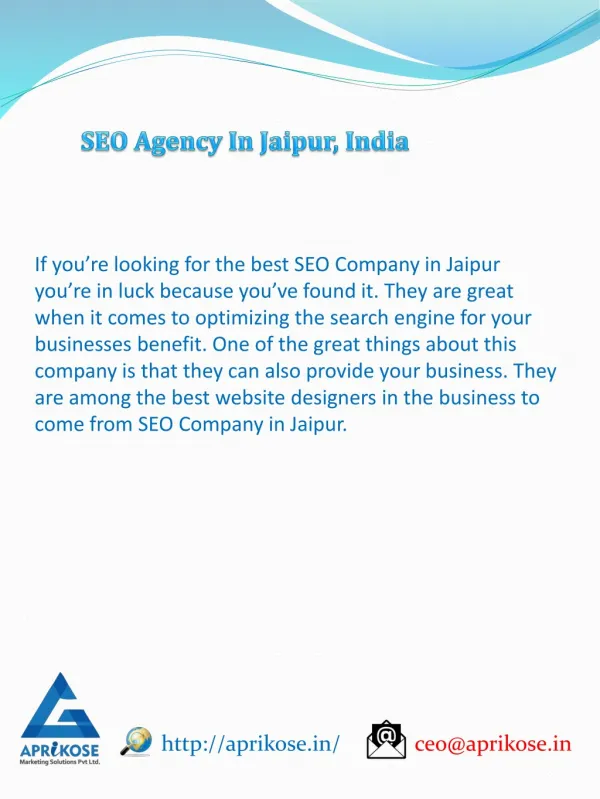 SEO Company in Jaipur