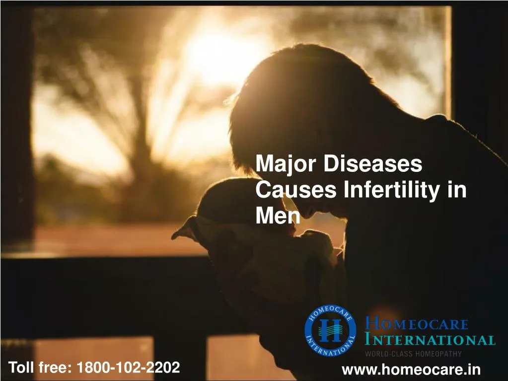major diseases causes infertility in men
