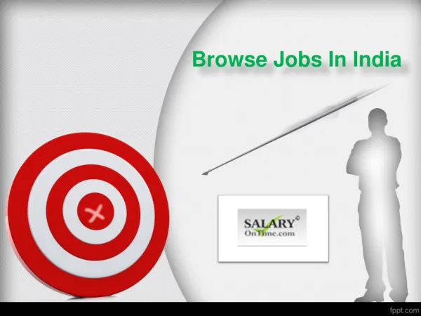 Browse Jobs In india, Job Vacancies in India – Salaryontime.com