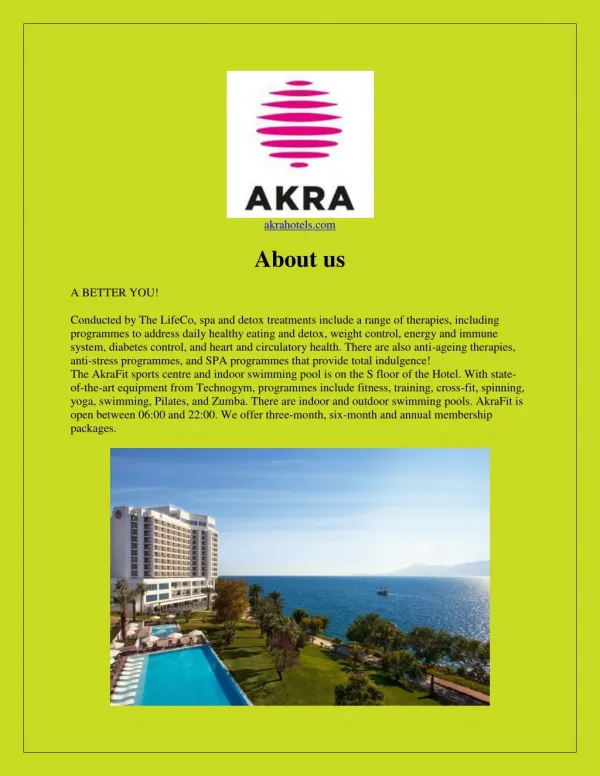 Antalya hotels - Best hotels in turkey