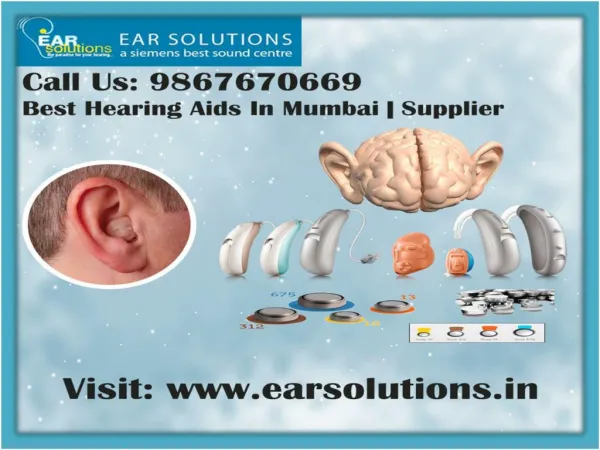 Get Best Hearing Aid in Mumbai | Dealer | Supplier | Accessories