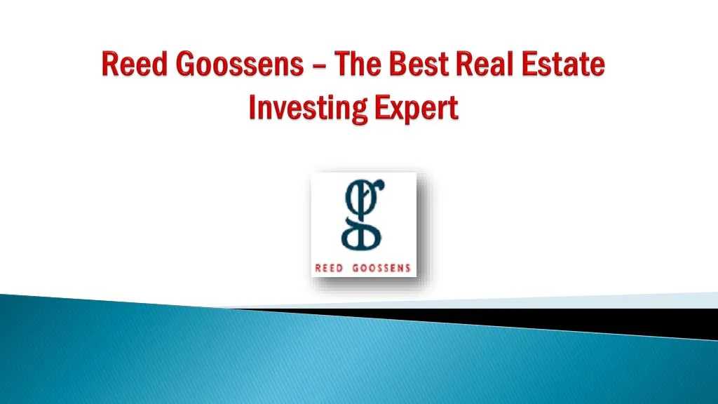 reed goossens the best real estate investing expert