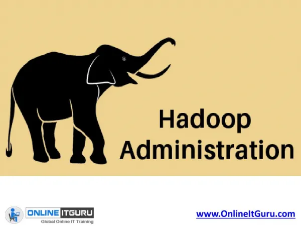 Hadoop admin Online Training Bangalore | India