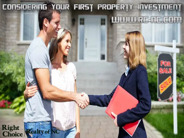 Considering Your First Property Investment
