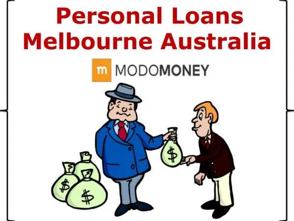 Personal Loans Melbourne Australia