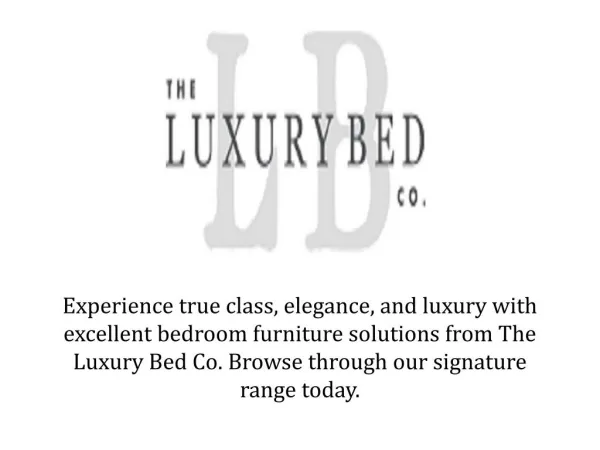 Orthopaedic memory foam mattress - The luxury Bed Co