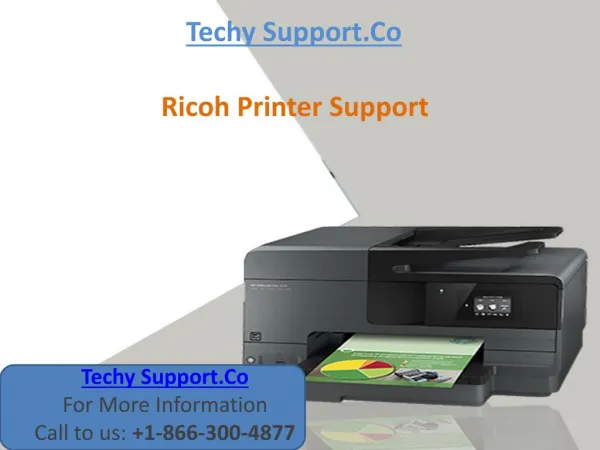 Ricoh printer support