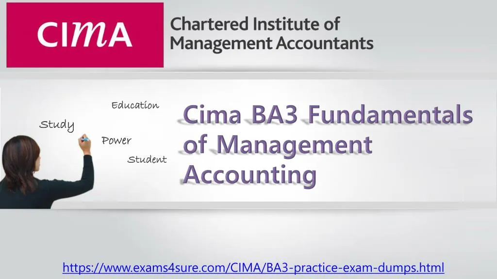 cima ba3 fundamentals of management accounting