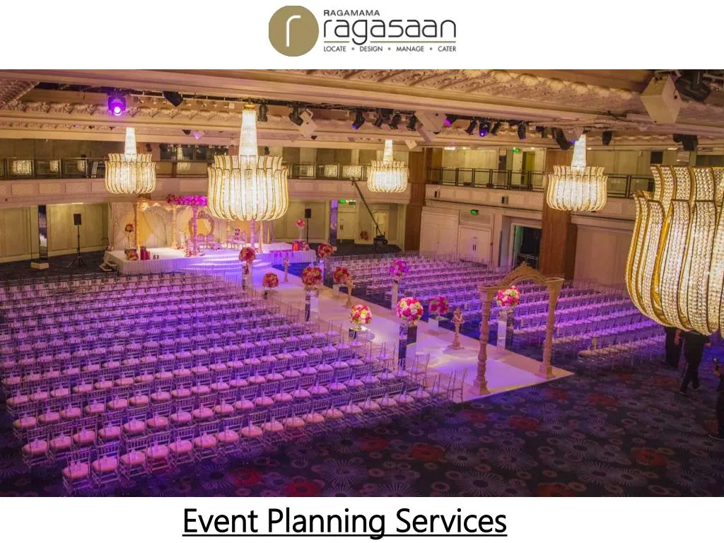 event planning services