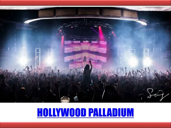 Hollywood Palladium | (323) 962-7600