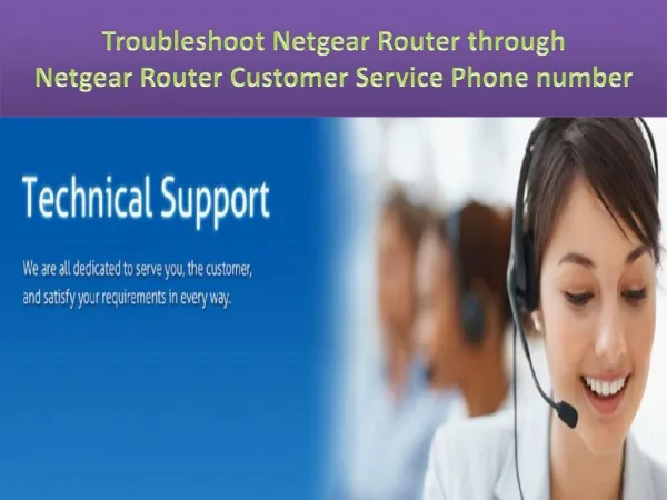Troubleshoot Netgear Router through Netgear Router Customer Service Phone number