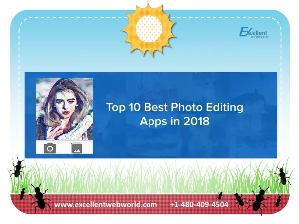 Photo editing app development- Best Photo Editing Apps 2018