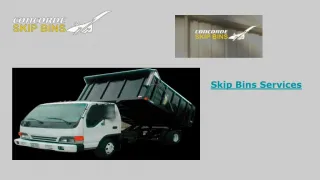 Skip Bin Hire Services - Concorde Skip Bins - slide 1