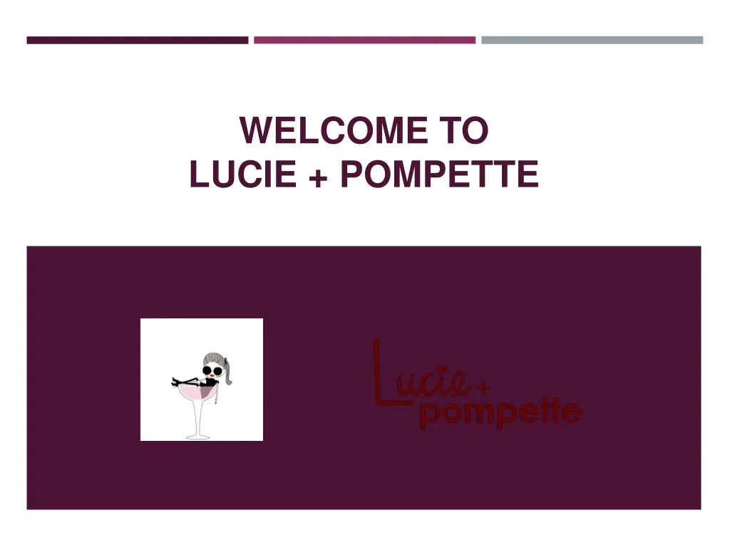 welcome to lucie pompette