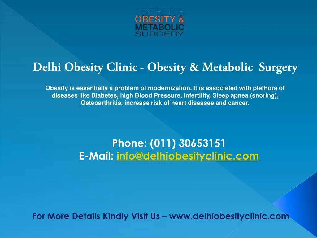 delhi obesity clinic obesity metabolic surgery