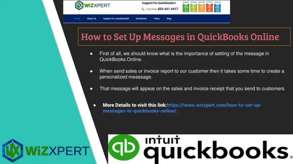 WIZXPERT Support For QuickBooks