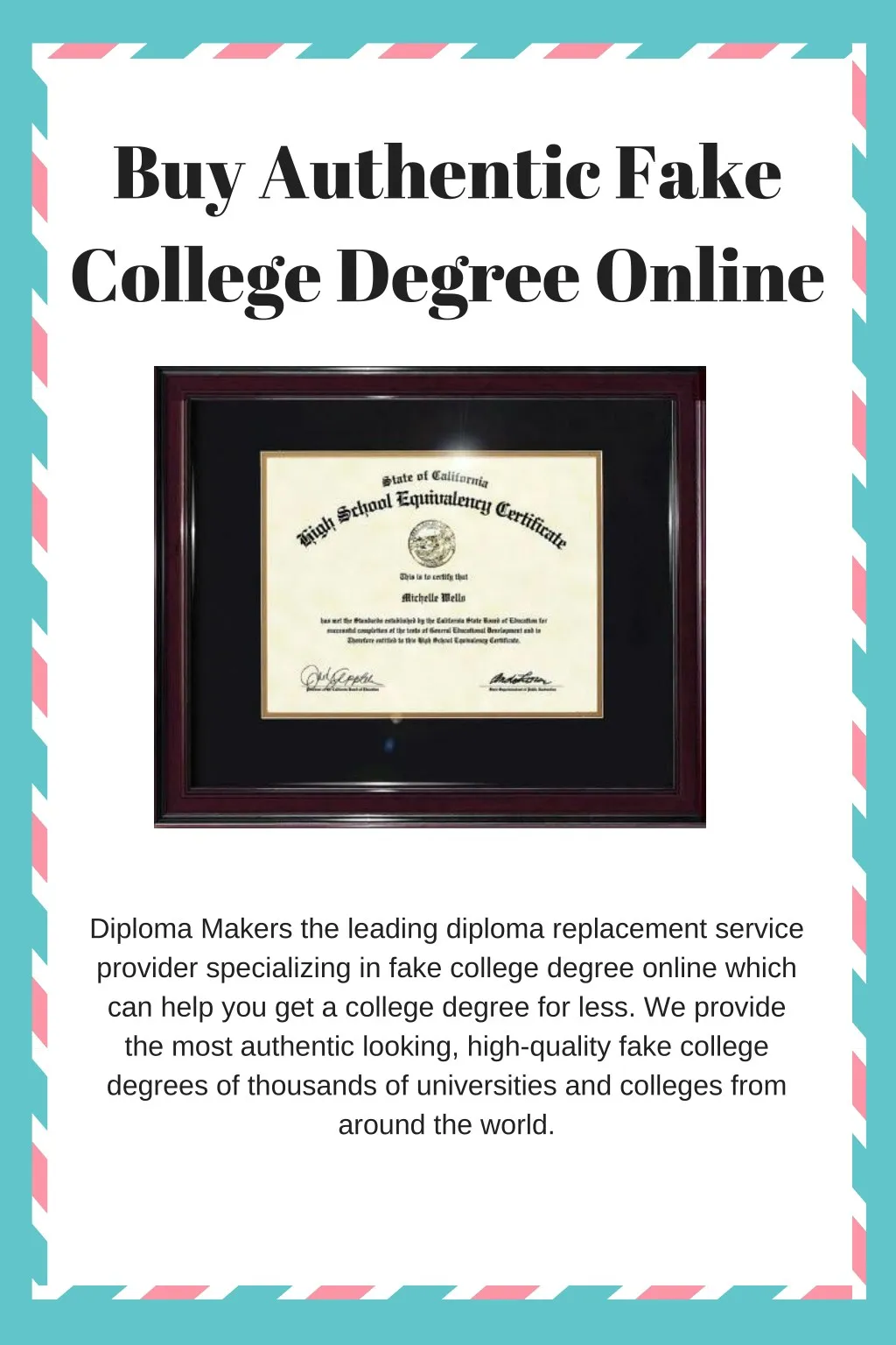 buy authentic fake college degree online