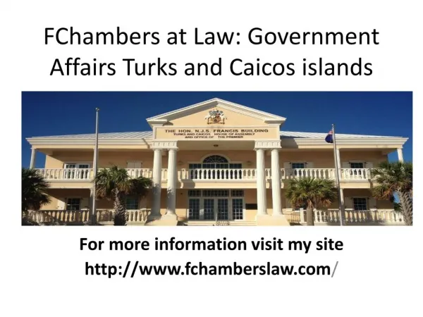 FChambers at Law: Turks and Caicos Island Attorneys at Law<