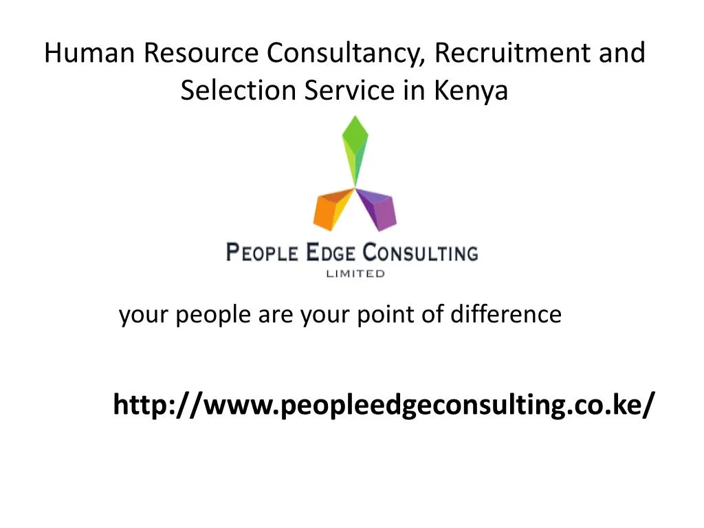 human resource consultancy recruitment and selection service in kenya
