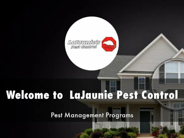 Information Presentation Of LaJaunie's Pest Control