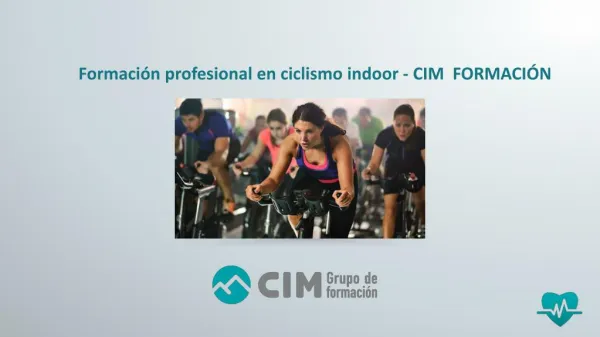 Formación profesional en ciclismo indoor - CIM Formación