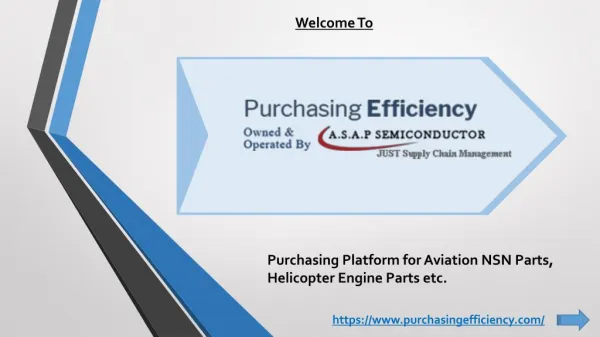 Purchasing Efficiency Leading Aviation NSN Components Supplier