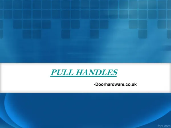 Buy Door Pull handles online- Doorhardware