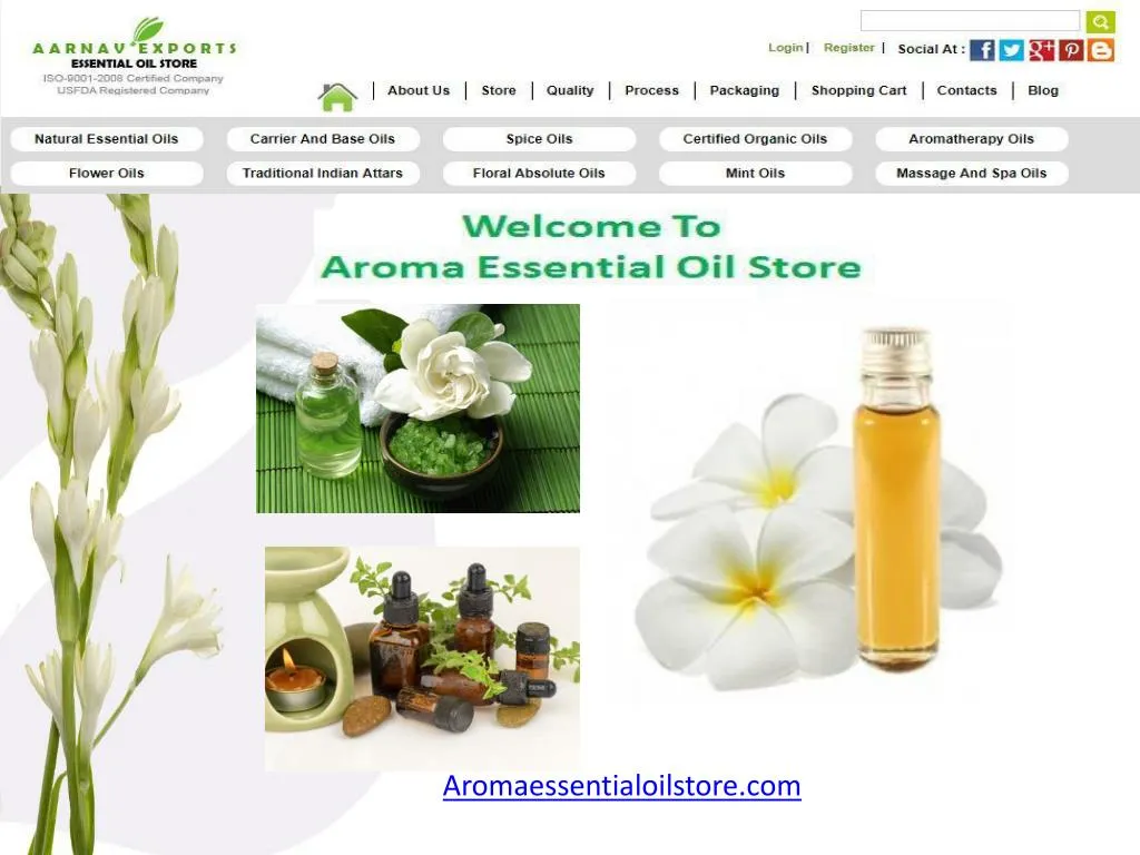 aromaessentialoilstore com