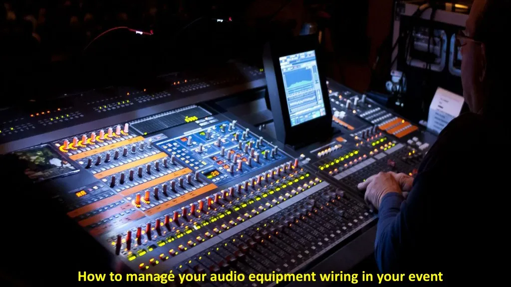 how to manage your audio equipment wiring in your