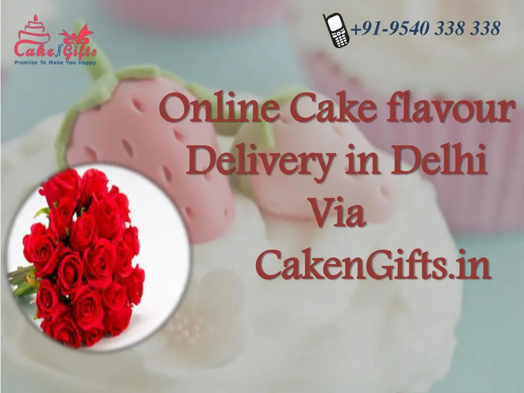 online cake flavour delivery in delhi via cakengifts in