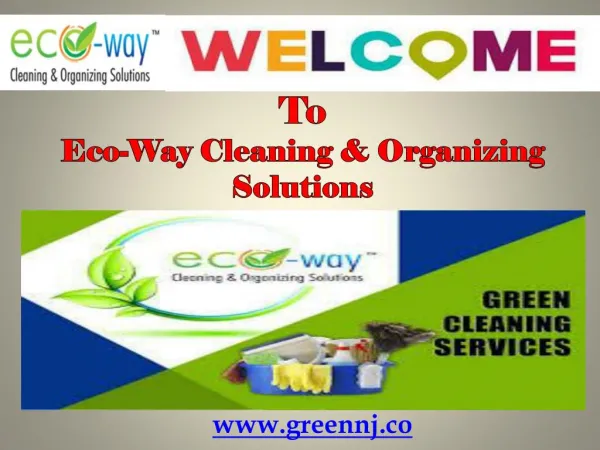Best Housekeeping Services New Jersey | Eco-Way Cleaning & Organizing Solutions