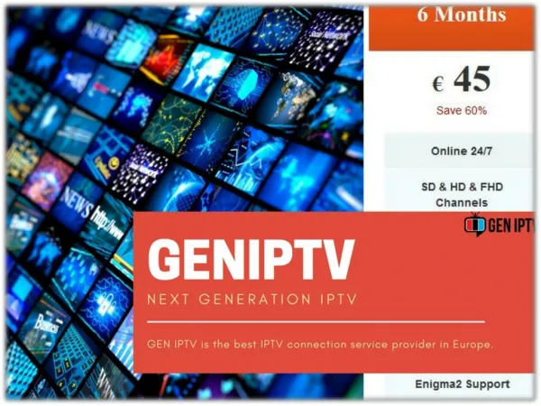 IPTV Sports Subscription - Gen IPTV