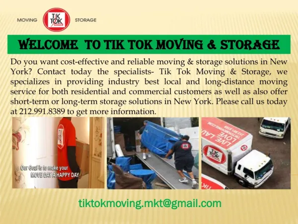 Commercial Moving in New York