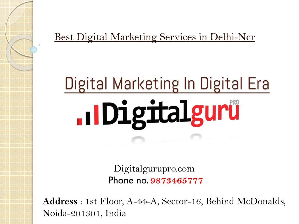 digital marketing in digital era