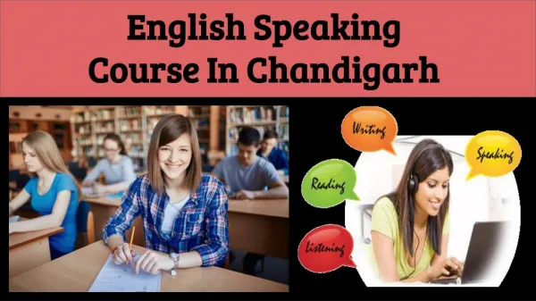 english speaking course in chandigarh