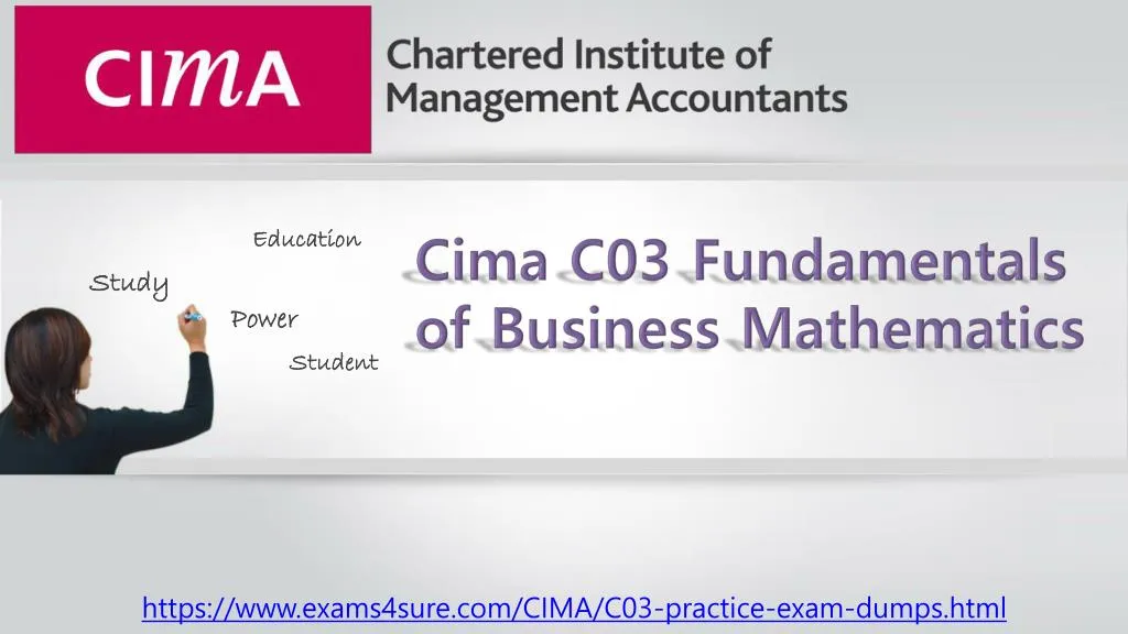 cima c03 fundamentals of business mathematics