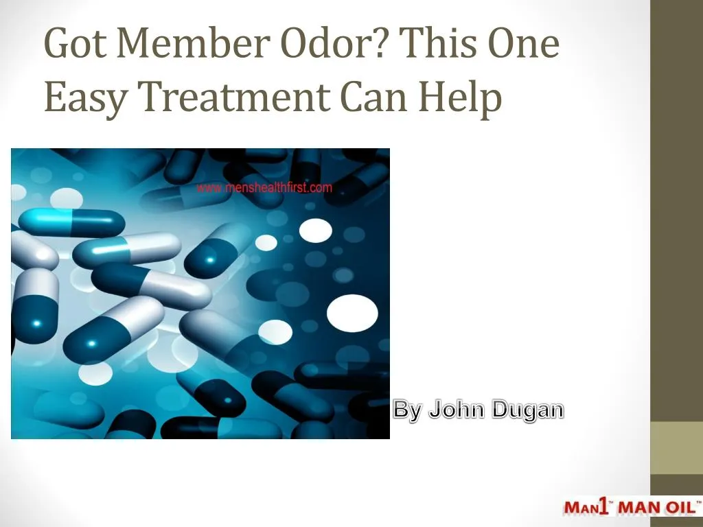 got member odor this one easy treatment can help