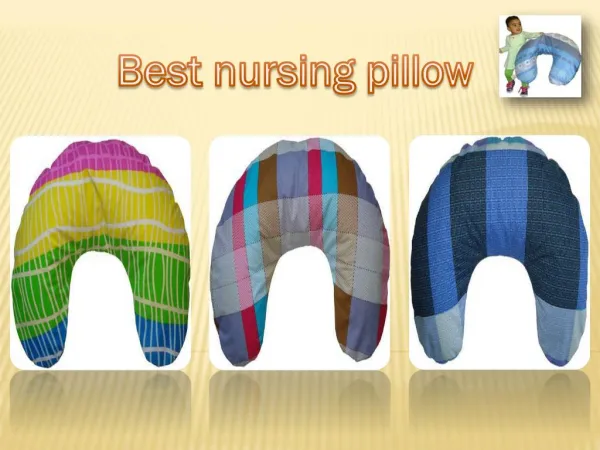 Best nursing pillow at bostonbillows.com