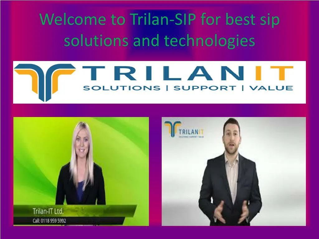 welcome to trilan sip for best sip solutions and technologies