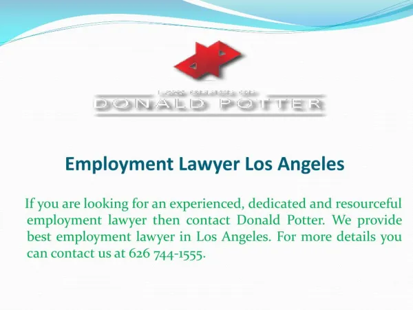 Employment Lawyer Los Angeles