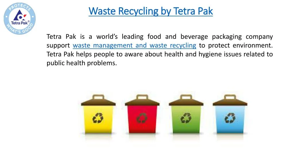 waste recycling by tetra pak