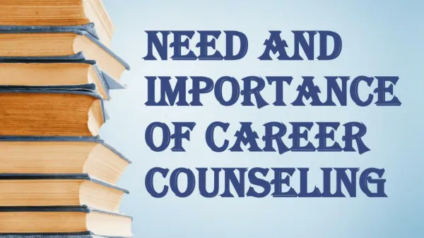 Determine your Strength and Weaknesses with Career Counseling