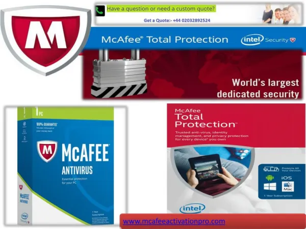 www.mcafee.com/activate|Activate Mcafee Live Safe