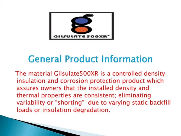 General Product Information