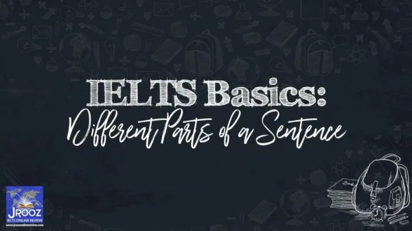 IELTS Basics: Different Parts of a Sentence