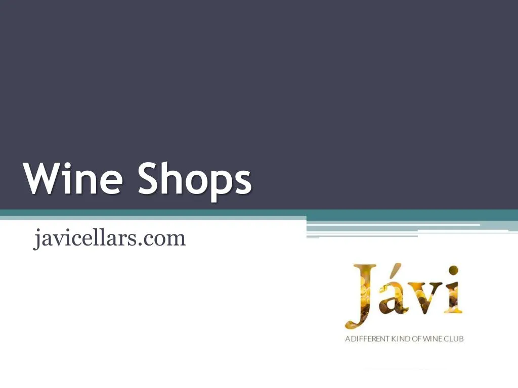 wine shops