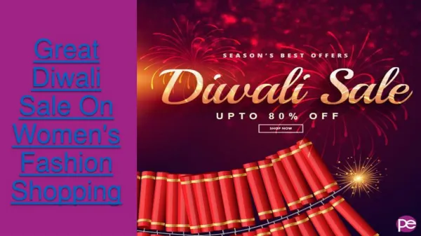 Grab Great Diwali Sale UPTO 80% OFF On Women's Fashion Brands - Planeteves.com