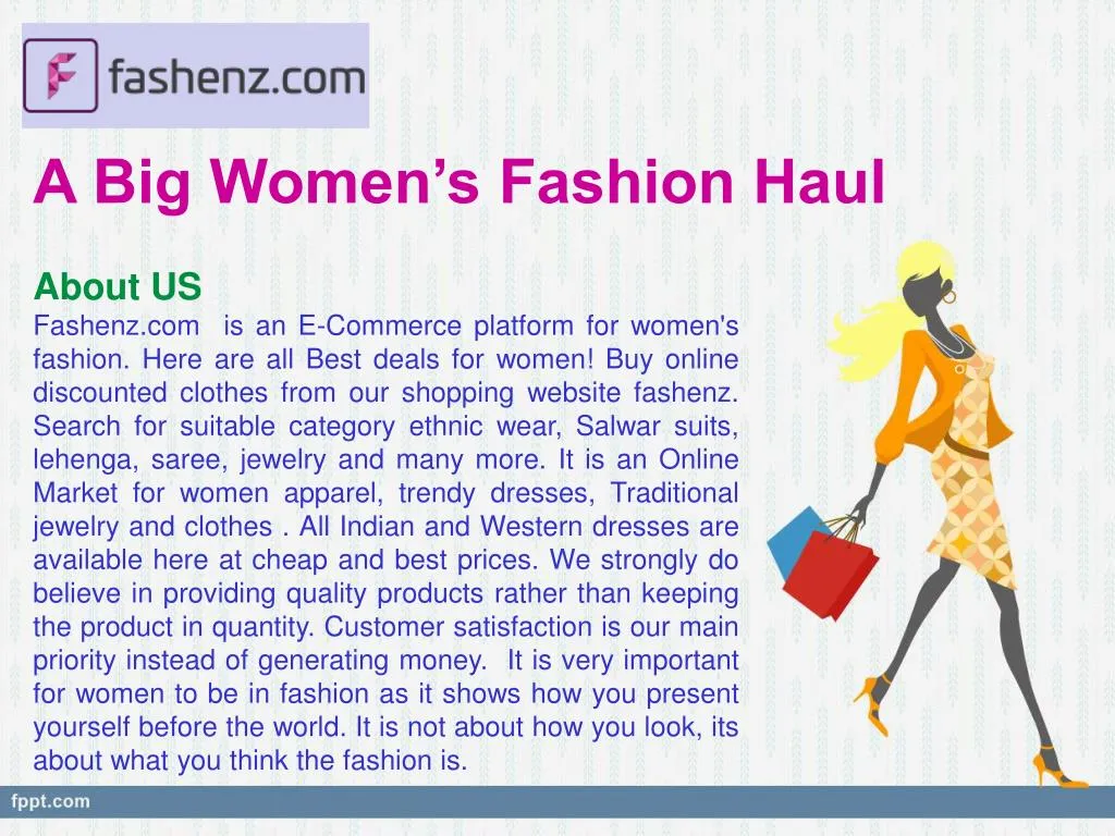 a big women s fashion haul